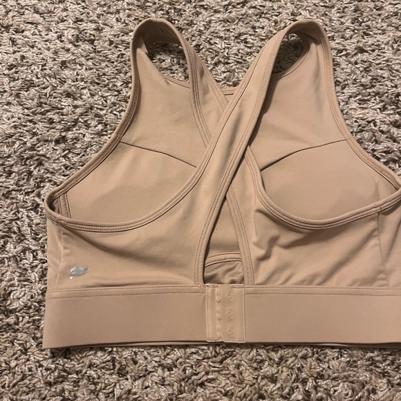 Fabletics Tan Sports Bra - Picture 3 of 4